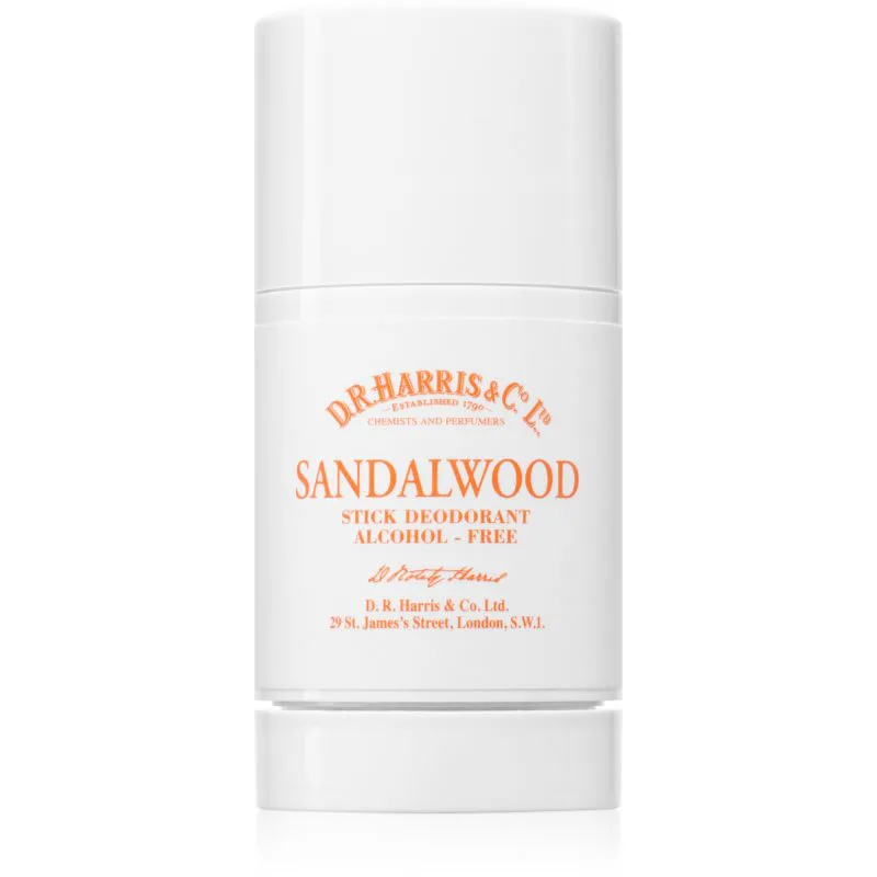 D.R. Harris Deo Stick στερεό αποσμητικό για άντρες Sandalwood 75 γρ