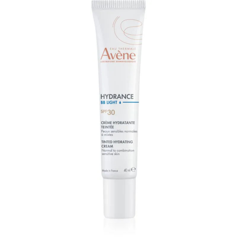 Avène Hydrance BB Light Tinted Hydrating Emulsion Ελαφρά χρωματισμένο γαλάκτωμα με ενυδατικό αποτέλεσμα SPF 30 40 ml
