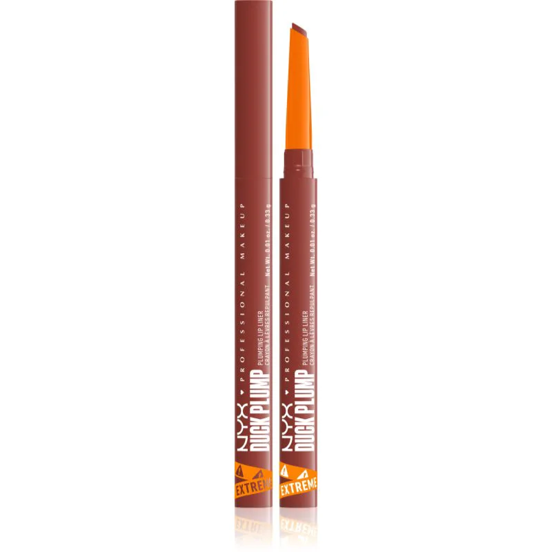 NYX Professional Makeup Duck Plump Liner μολύβι για τα χείλη για αύξηση του αποτελέσματος απόχρωση Swollen Spice 0.33 γρ