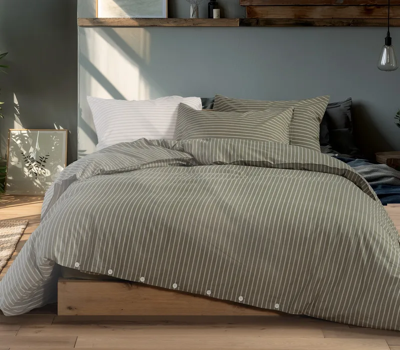 Σετ Σεντόνια Υπέρδιπλα 4 Τεμαχίων Nef-Nef Nau Coast Green 240x270