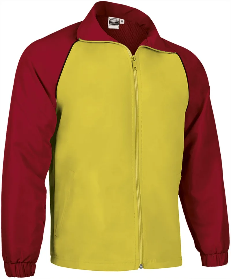Αθλητικό μπουφάν MATCHPOINT Valento CQVAMATRA Lotto Red-Lemon Yellow-Black
