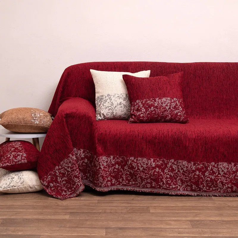 Ριχτάρι Πολυθρόνας 180X180 Viopros 2216 Μπορντώ (180x180)
