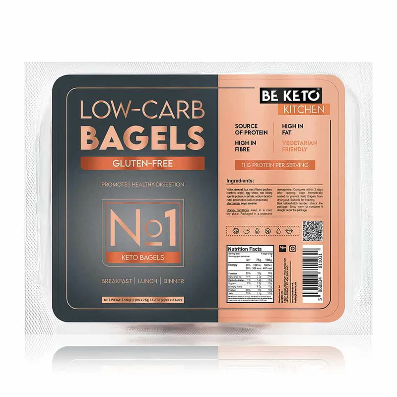 Beketo Κέτο Μπέιγκελς Χωρίς Γλουτένη (150g)