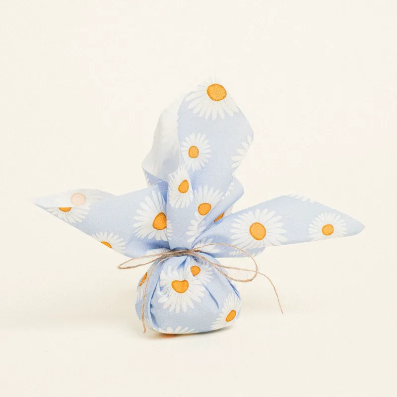 Beauty Home ΜΑΝΤΗΛΙ 27 x 27 cm ΠΟΠΛΙΝΑ ΜΑΡΓΑΡΙΤΕΣ ΓΑΛΑΖΙΟ ΦΟΝΤΟ