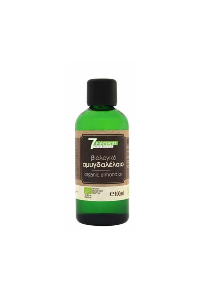 Αμυγδαλελαιο Βιολογικο 100ML Μονόχρωμο 7Elements