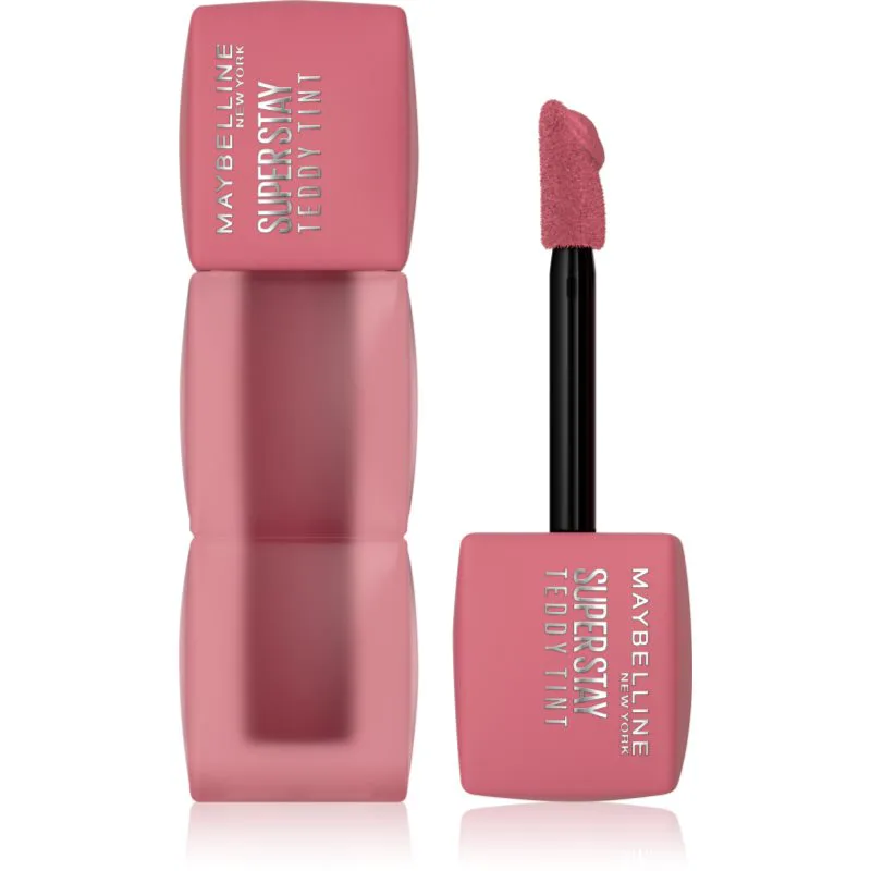 MAYBELLINE NEW YORK SuperStay Teddy Tint Ultra ματ κραγιόν διαρκείας απόχρωση 55 Knee High 5 ml