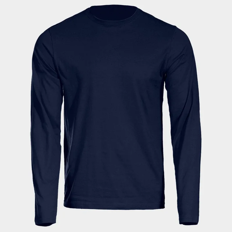 Μπλουζάκι με μακριά μανίκια KAOS STENSO 02002316 Navy