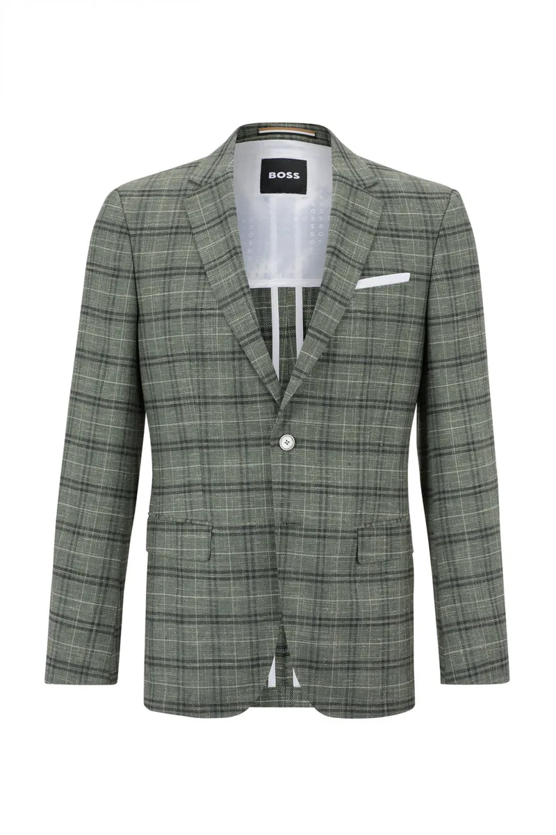 BOSS ΣΑΚΑΚΙ ΚΑΡΩ ΑΦΟΔΡΟ SLIM FIT H-HUTSON-231 ΧΑΚΙ