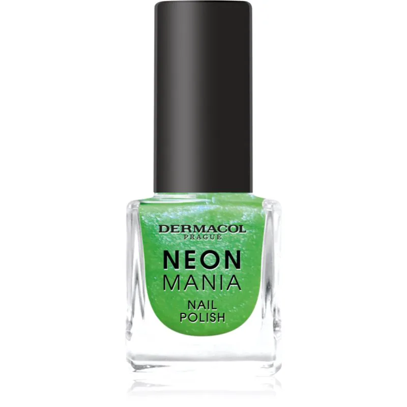Dermacol Neon Mania βερνίκι νυχιών απόχρωση 8 Lime Splash 5 ml