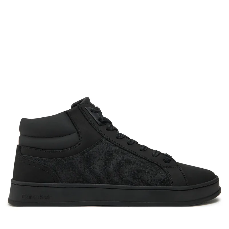 Αθλητικά Calvin Klein High Top Lace Up Nb Mono HM0HM01769 Μαύρο