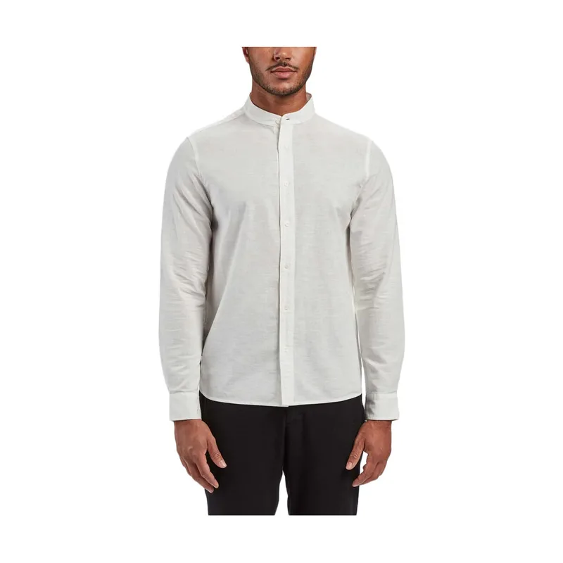 Πουκάμισο με μακριά μανίκια Gabba RATTER LINEN SHIRT MEN