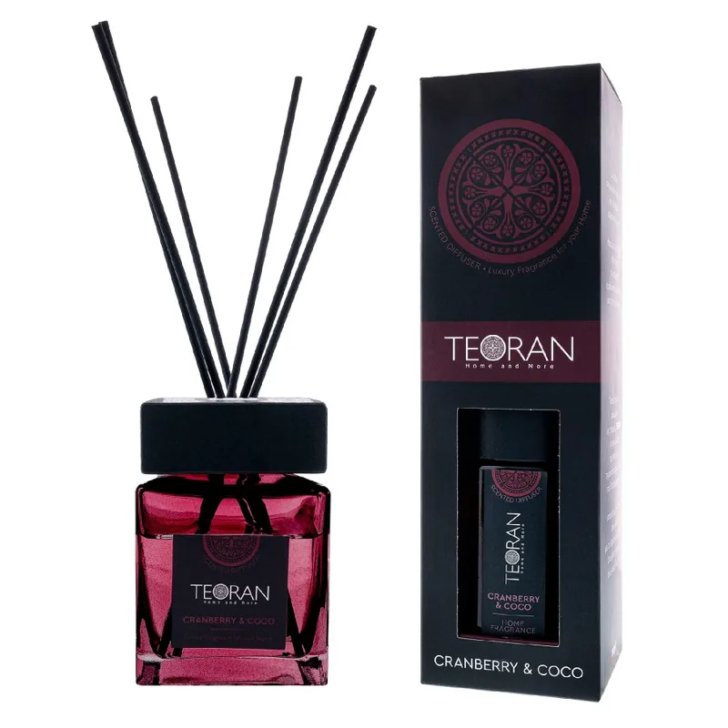 Αρωματικο xώρου σε stikc Cranberry Coco τετράγωνο 150ml Teoran Τετράγωνο 150ml