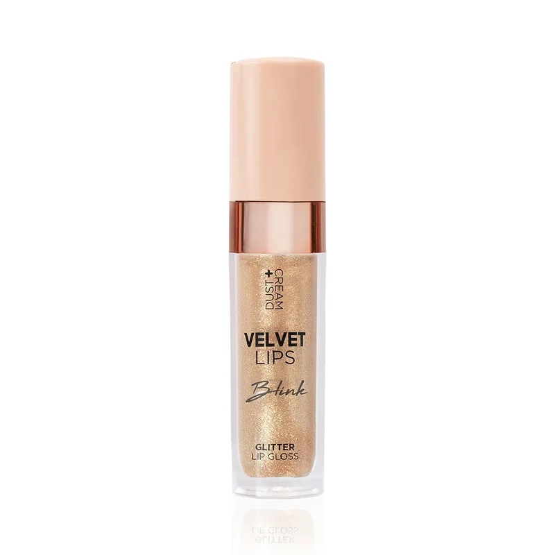LIP GLOSS VELVET LIPS ΜΕ GLITTER BLINK 5ML