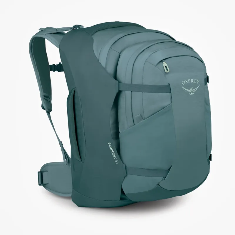 Σακίδιο πλάτης Osprey Farpoint 55 Cascade Blue/ Torrent Blue Universal