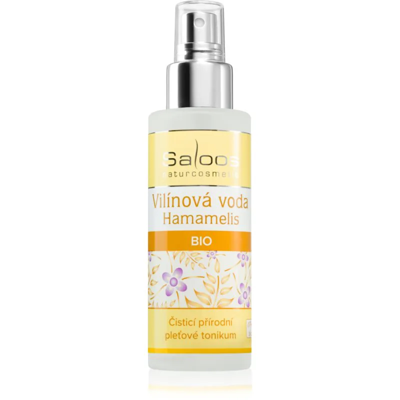 Saloos Floral Water Witch Hazel 100% Bio καταπραϋντικό καθαριστικό τονωτικό για λιπαρή και προβληματική επιδερμίδα 100 ml