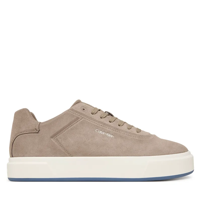 Αθλητικά Calvin Klein Basket Cupsole Oxf Lup Hf Su HM0HM02131 Μπεζ