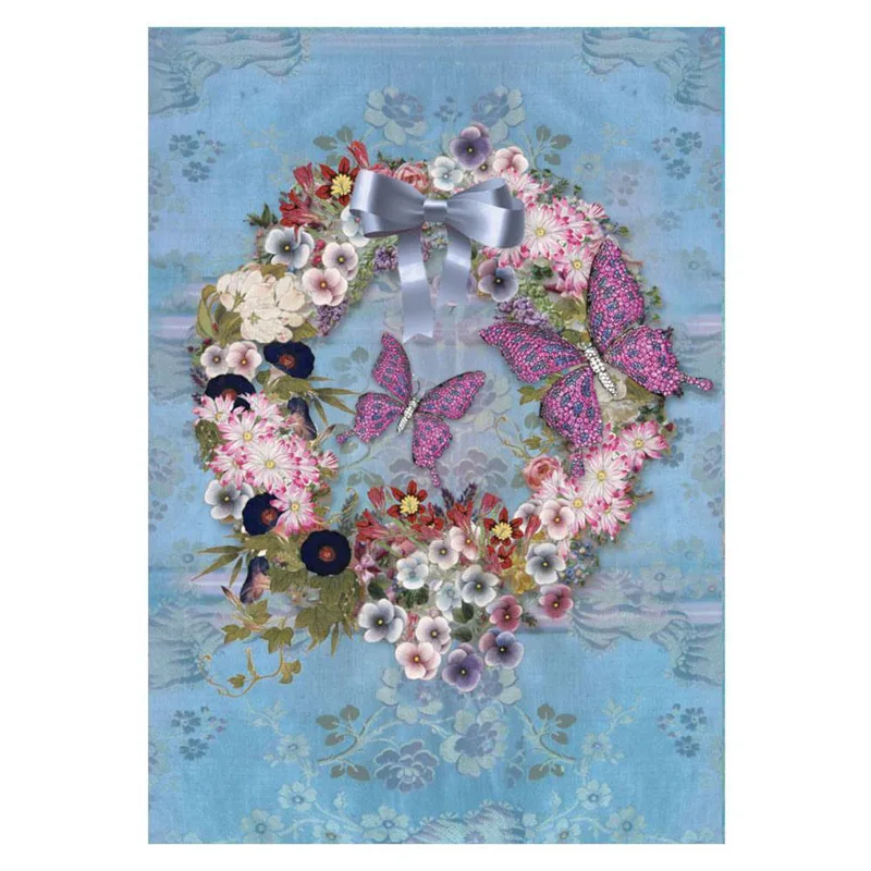 ΕΥΧΕΤΗΡΙΑ ΚΑΡΤΑ ARTIGE FLOWER GARLAND
