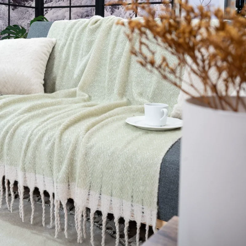 Ριχτάρι-Κουβέρτα Καναπέ Mohair 13 Teoran 130 x 150cm