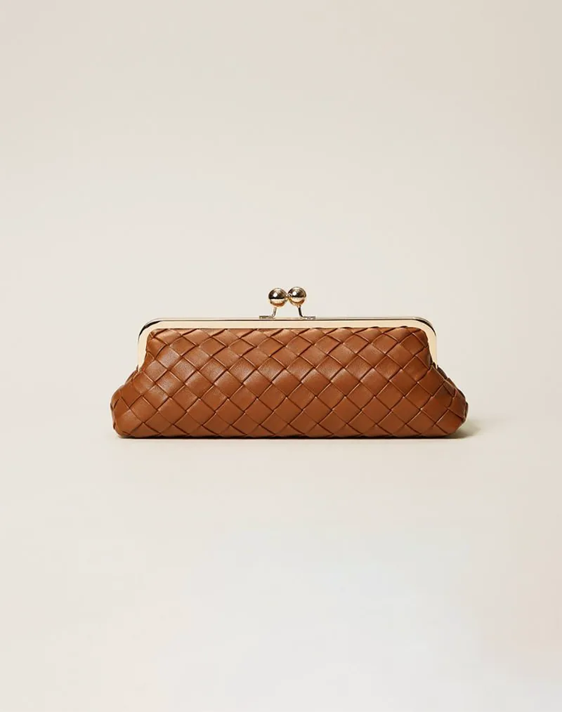 TWINSET ΤΣΑΝΤΑ 261TB7301-00057 Cappuccino