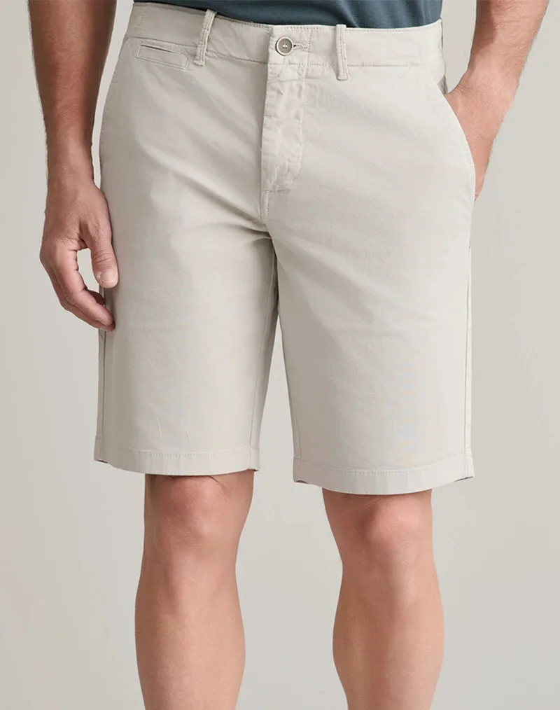 NAVY&GREEN ΒΕΡΜΟΥΔΑ CHINOS 24AG.1000/93V-SPORT GREY LightGray