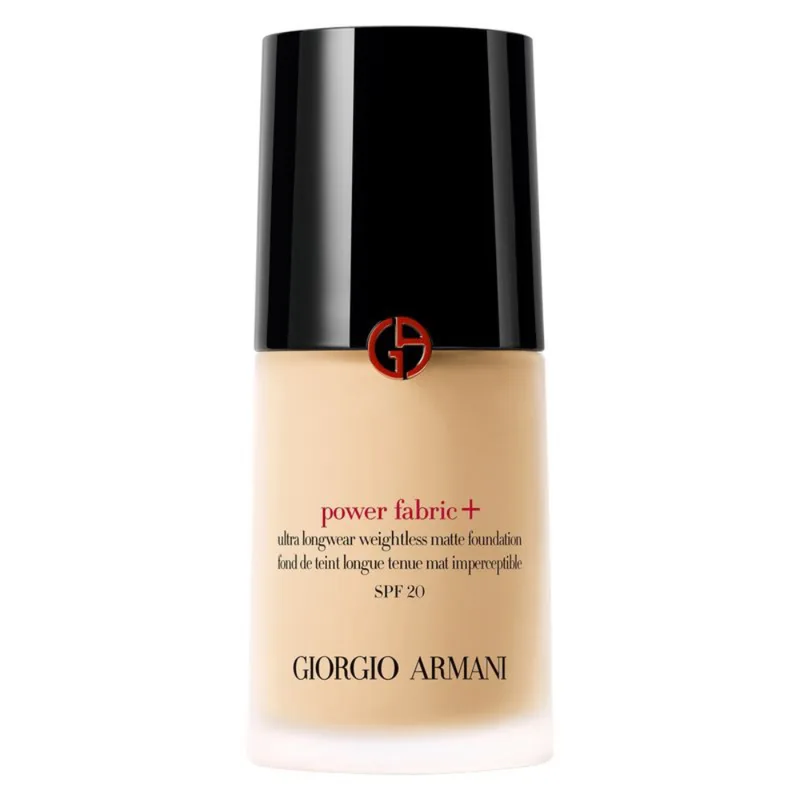 Armani Power Fabric + Lightweight Matte Foundation Ultra long lasting 30ml 2.5