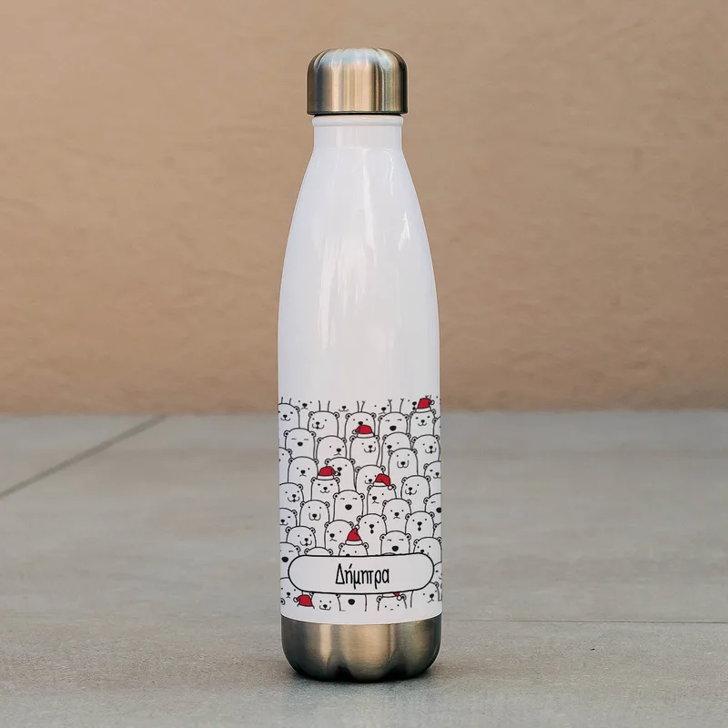 Xmas Bears - Μπουκάλι Θερμός 500ml