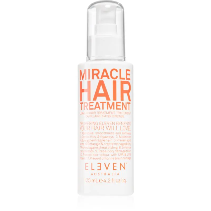 Eleven Australia Miracle Hair Treatment φροντίδα χωρίς ξέβγαλμα για τα μαλλιά 125 ml