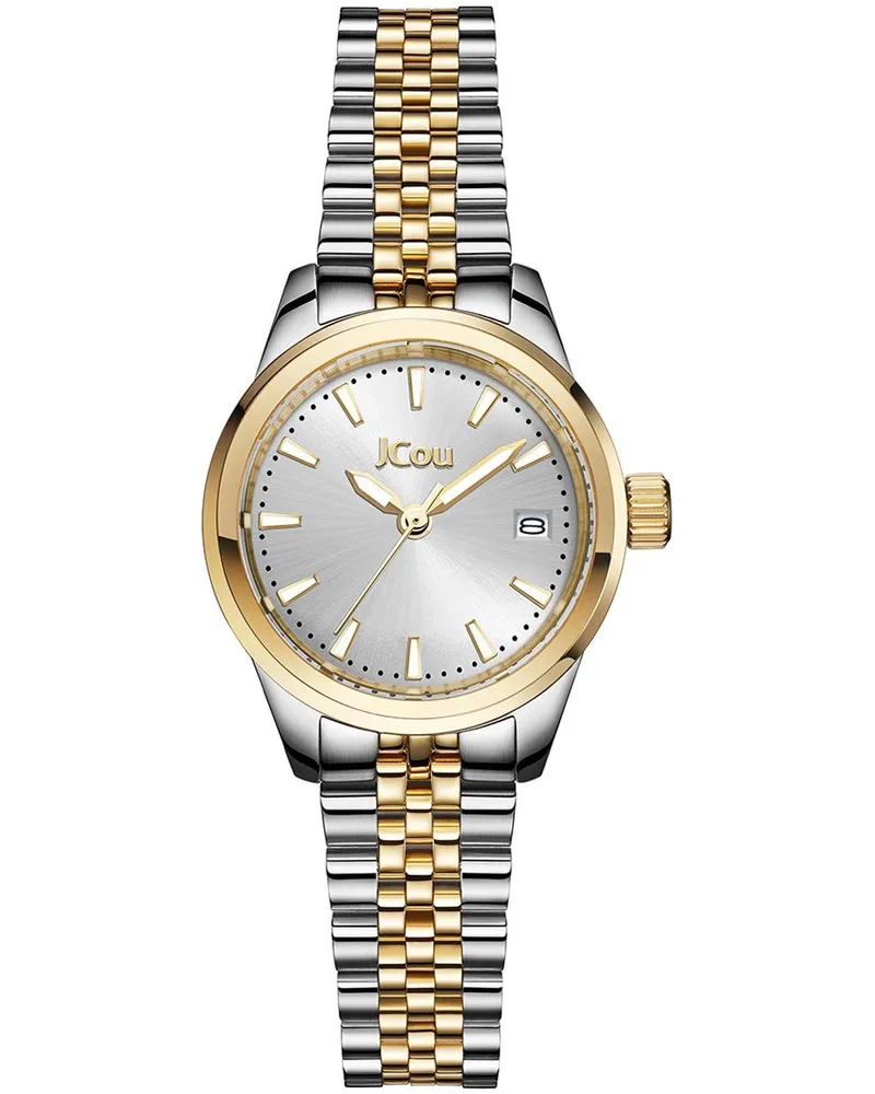JCOU Calisti Mini - JU19079-2, Silver case with Stainless Steel Bracelet
