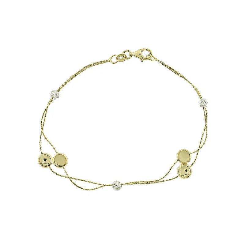 TBS Creations Βραχιόλι από χρυσό 14 καρατίων BSB082856