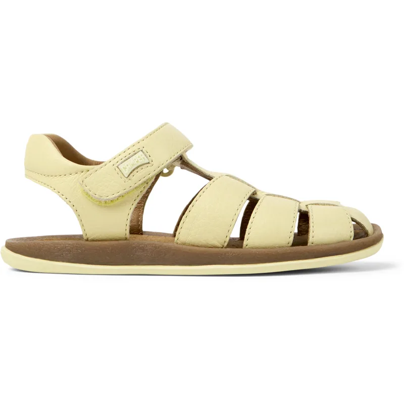 CAMPER Bicho - Πέδιλα Για Κορίτσια - Κίτρινο, Μέγεθος 31, Smooth leather