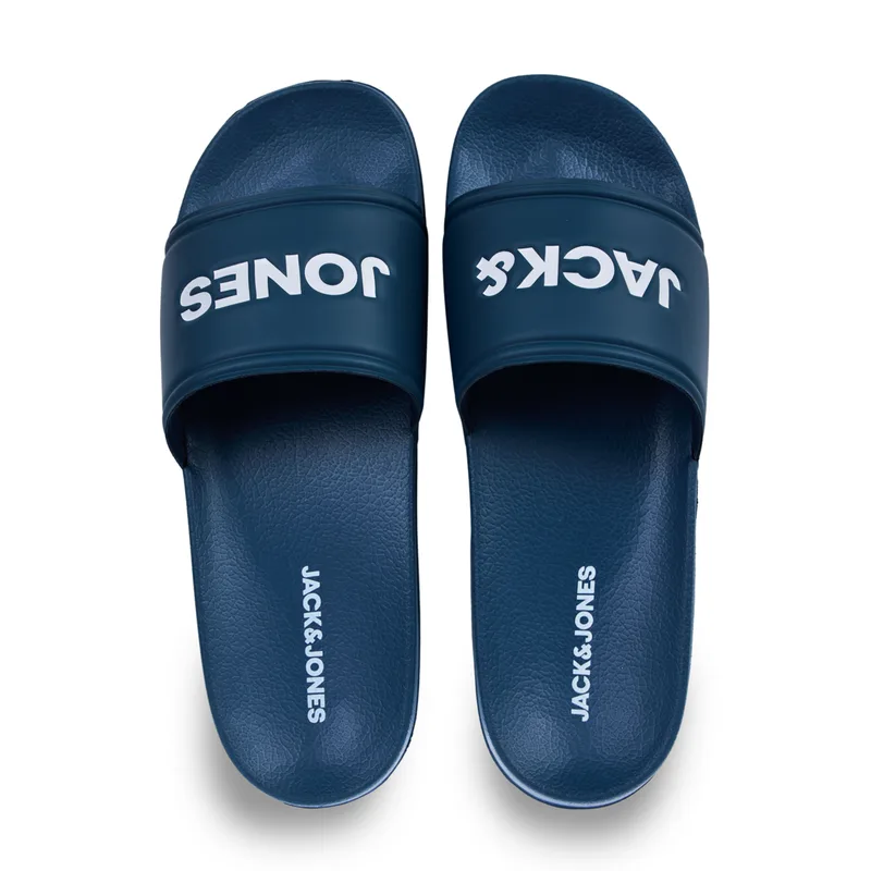 Ανδρικές Με Φάσα Σαγιονάρες Θαλάσσης Jack & Jones Jfwlarry Pool Slider 12184277
