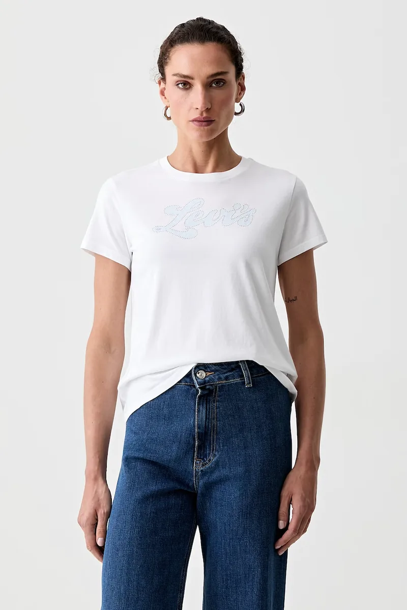 Levi's oversize t-shirt γυναικείο βαμβακερό THE PERFECT TEE