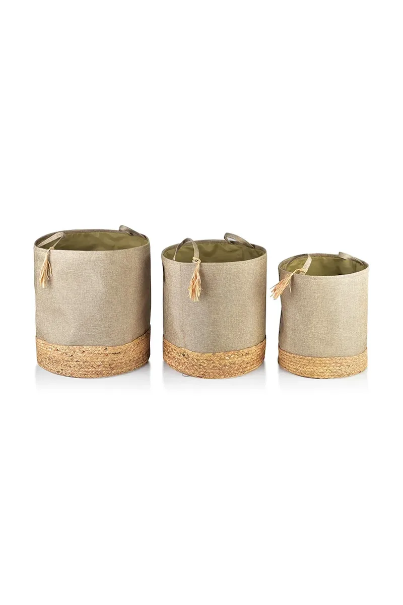 Σετ από καλάθια αποθήκευσης Affek Design Amparo 3-pack