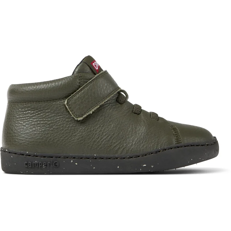 CAMPER Peu Touring - Μπότες Για Παιδιά - Πράσινο, Μέγεθος 28, Smooth leather