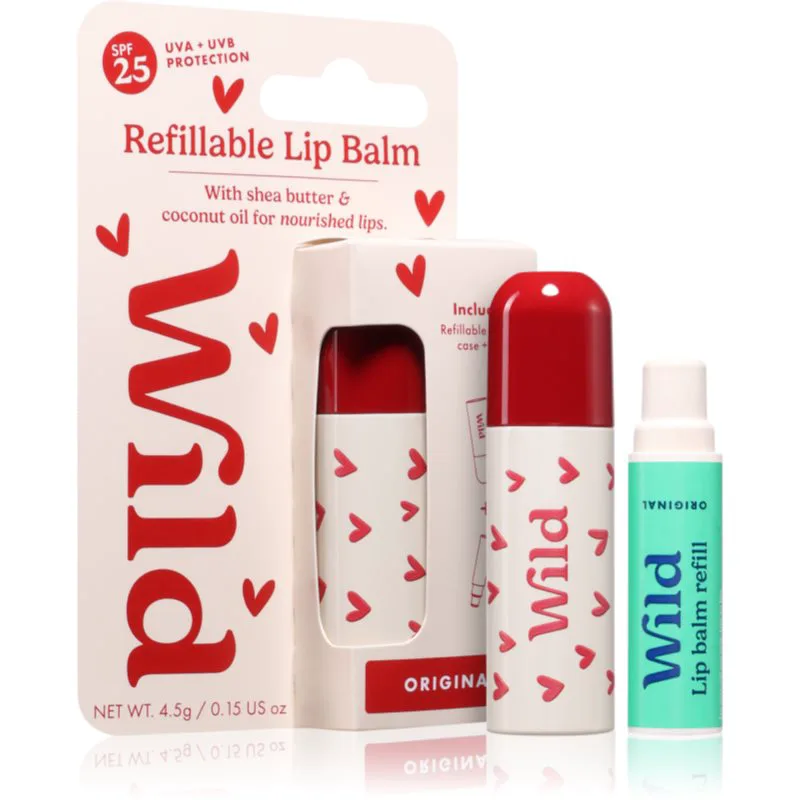 Wild Original + SPF Βάλσαμο για χείλη με θήκη 4.5 γρ