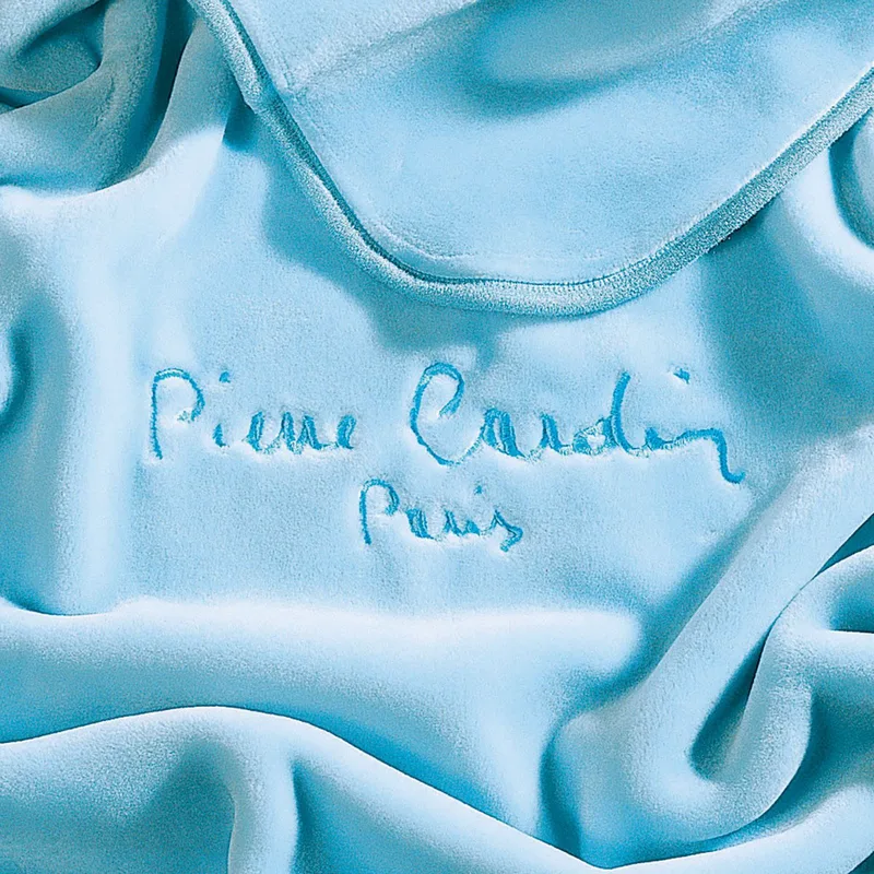 ΚΟΥΒΕΡΤΑ ΥΠΕΡΔΙΠΛΗ 220X240 PIERRE CARDIN NANCY STER 545 LIGHT BLUE(03)