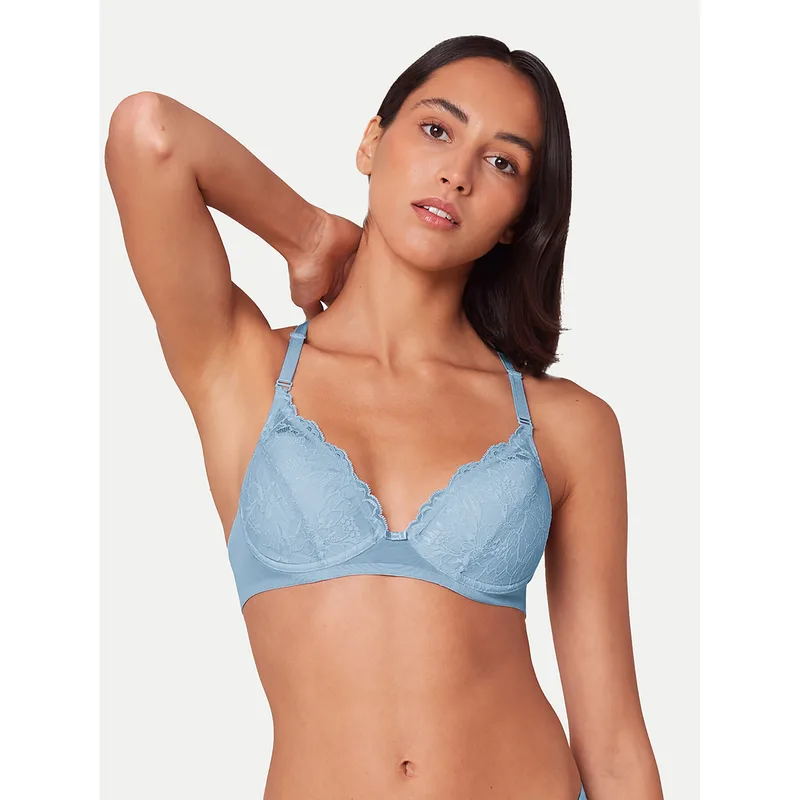 Triumph Σουτιέν με μπανέλα Amourette Charm 10217747 Μπλε