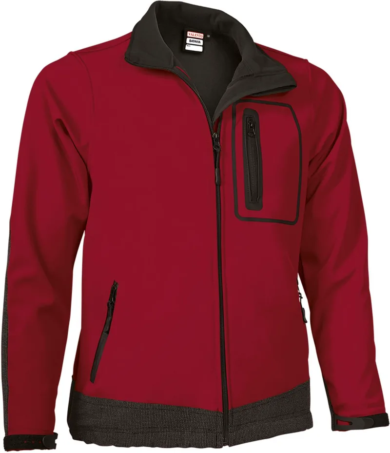 Μπουφάν Softshell BATAVIA Valento CQVABATRN_kids Lotto Red-Black