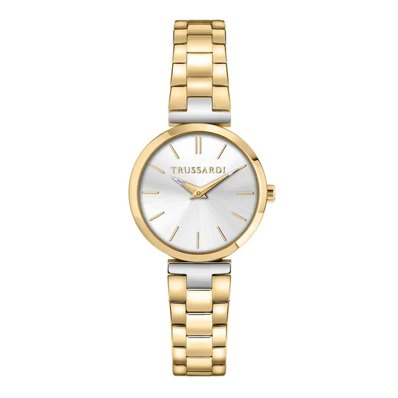 TRUSSARDI Loud Χρυσό Stainless Steel Bracelet R2453164507