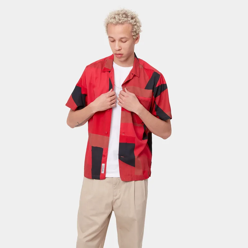 Carhartt WIP S/S Geo Unisex Πουκάμισο (9000093847_56457)
