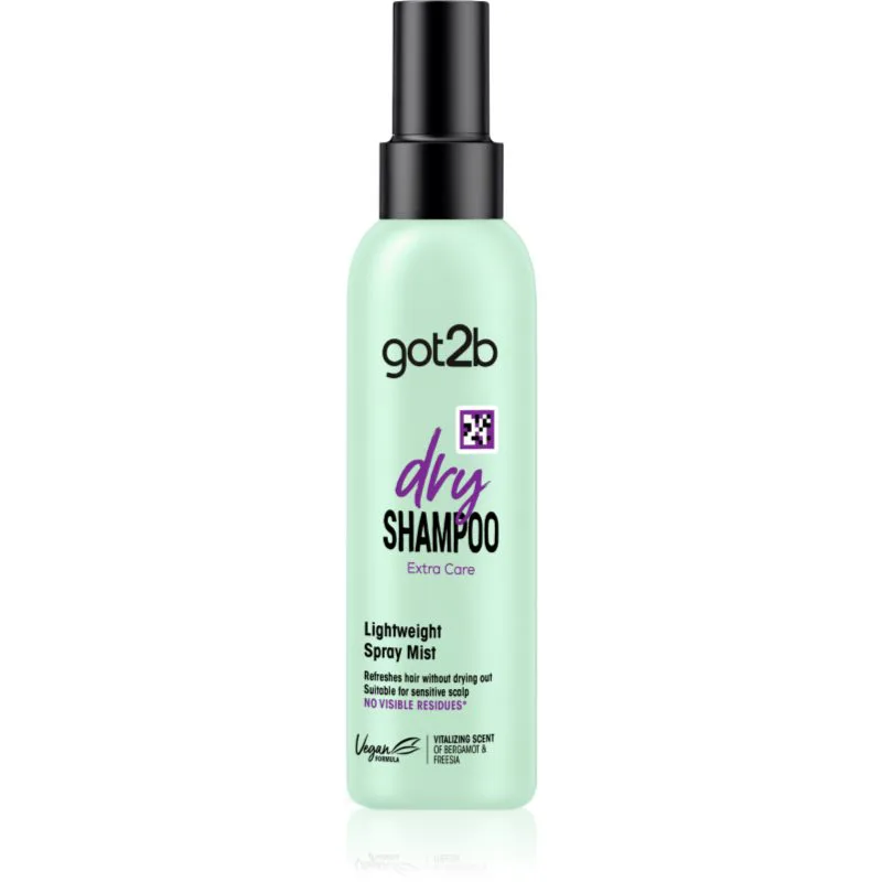got2b Fresh it Up Extra Care απαλό ξηρό σαμπουάν αρώματα Bergamot & Freesia 150 ml
