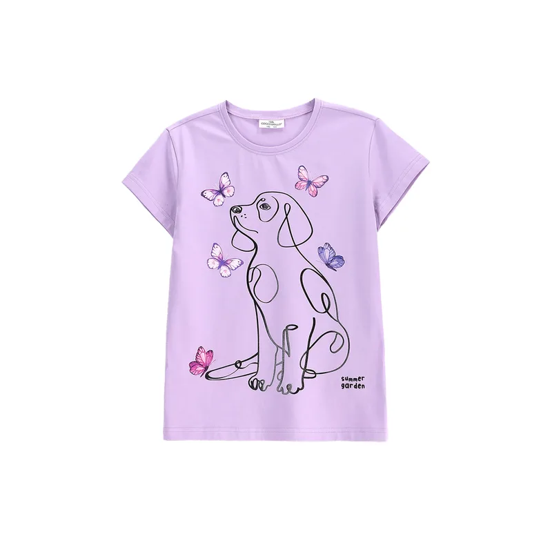 Coccodrillo T-Shirt WC5143218VGD Μωβ Regular Fit