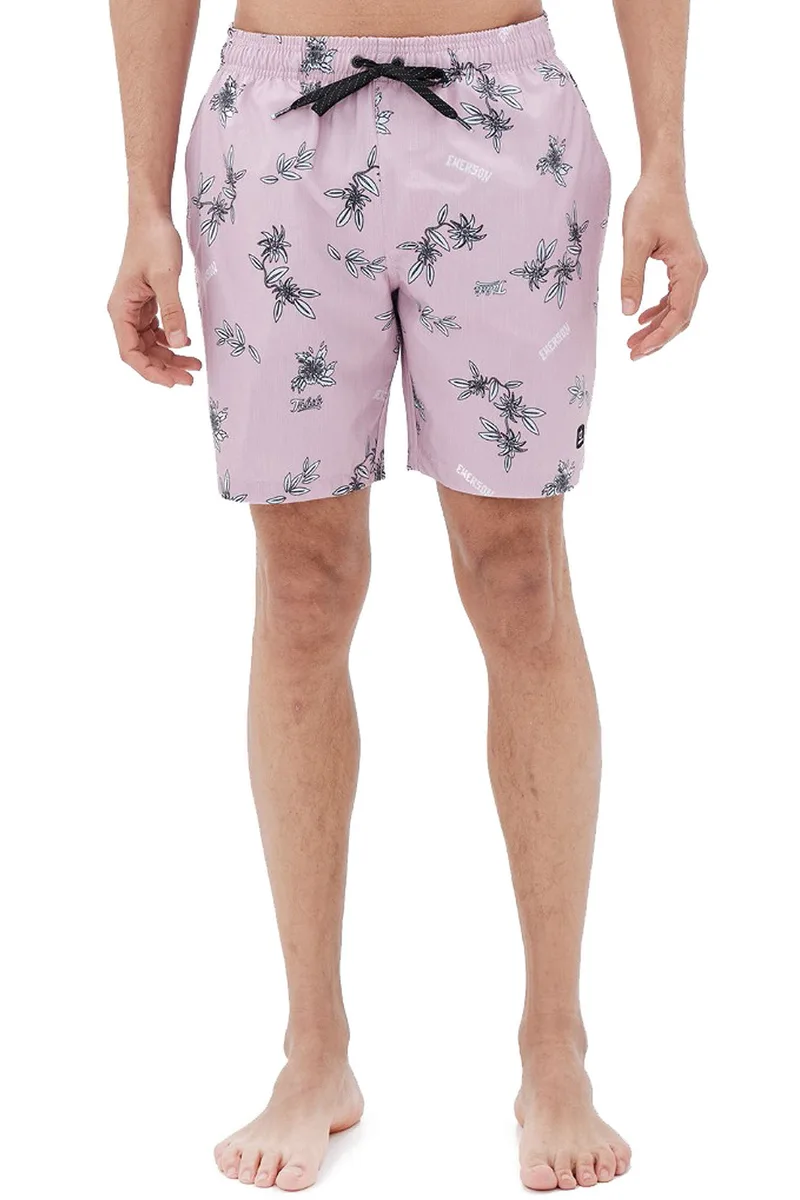 Μαγιό Βερμούδα Emerson Printed Packable Volley 221.EM505.31R-PR 275 COOL PINK Ανδρικό