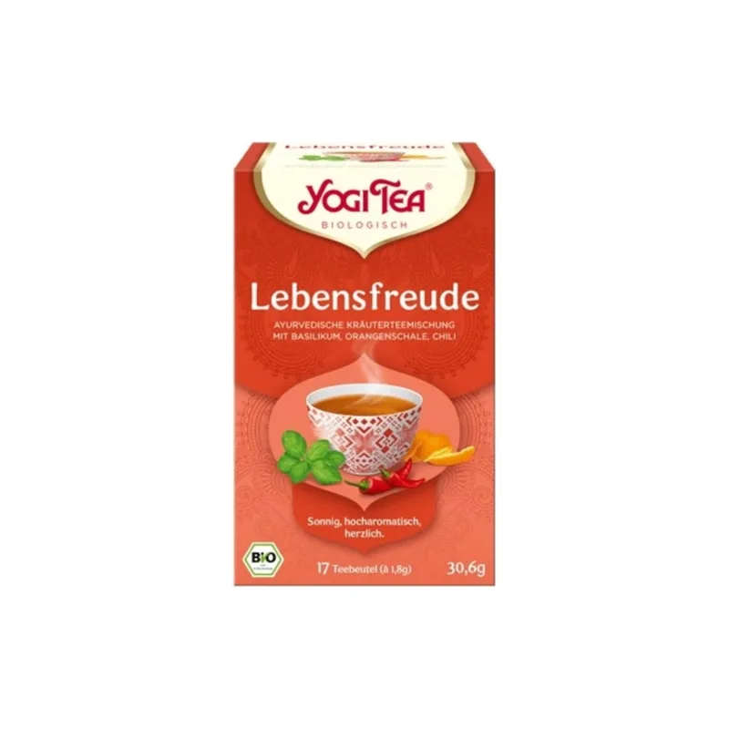 Yogi Tea Organic Herbal Tea "Enthusiasm and Joy", 30.60 G
