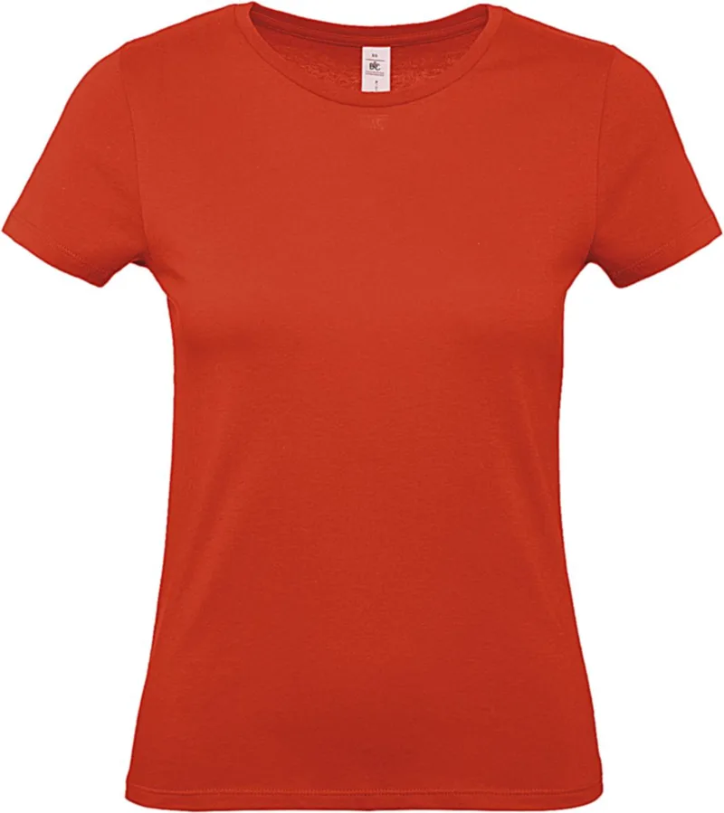 Γυναικείο T-Shirt TW02T B & C E150 Fire Red
