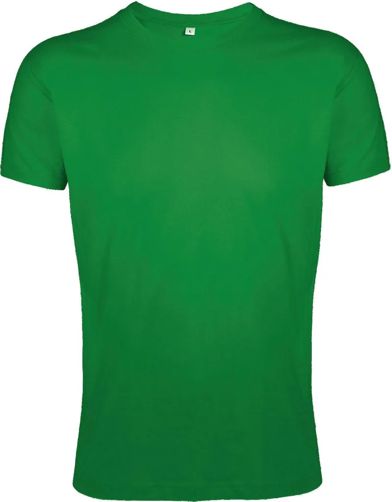 Slim Fit T-Shirt Regent SOLS 00553 Kelly Green