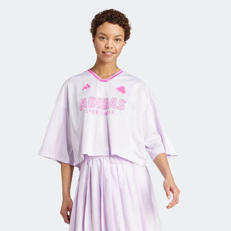 adidas Sportswear Tiro Γυναικείο Cropped T-Shirt Προπόνησης (9000213126_83642)
