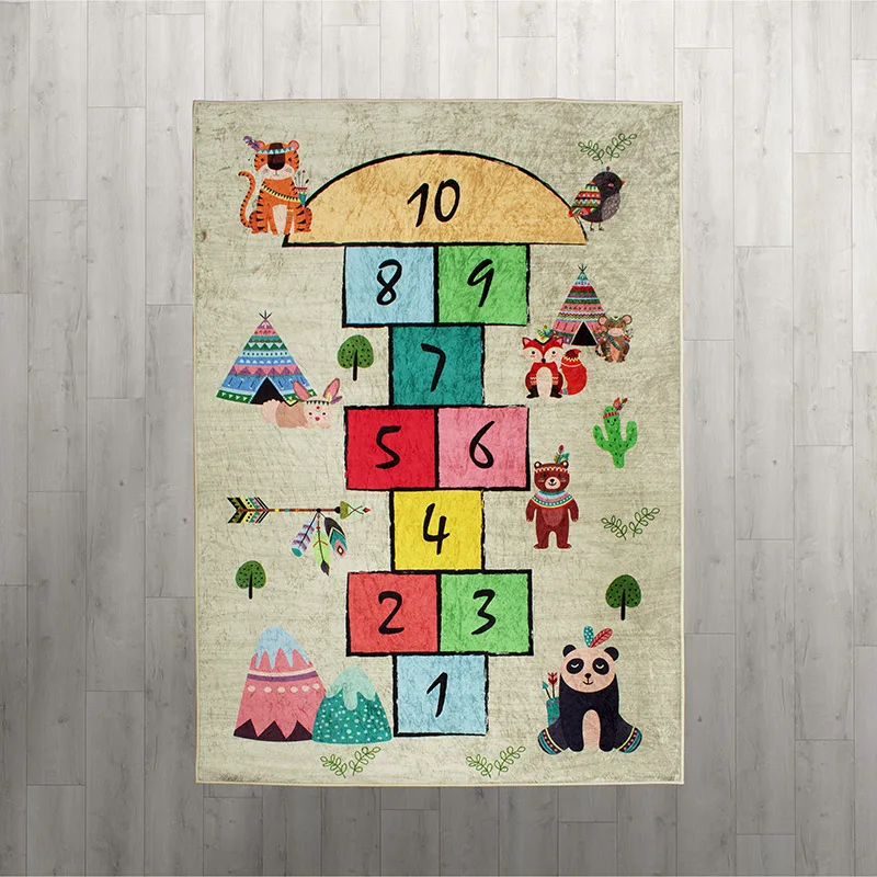 Παιδικό Χαλί 135X200 Dimcol All Season Hopscotch 284 (135x200)