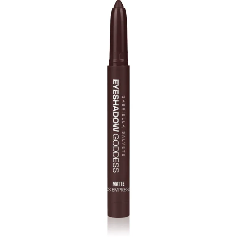 Gabriella Salvete Eyeshadow Goddess κρεμώδεις σκιές ματιών σε μολύβι απόχρωση Matte 03 Empress 1.3 γρ