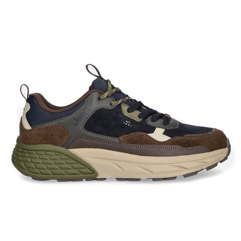JEEP ΑΝΔΡΙΚΟ SNEAKER GROOVE JM52070A 016 NAVY